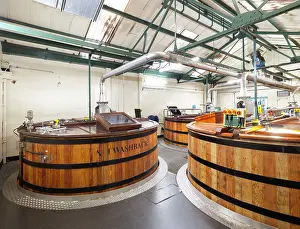 Fermenting: Washbacks, Oban Distillery, Oban, Argyll and Bute, Scotland
