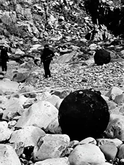 Minesweeping: Washed up sea mimes, 1939-1945