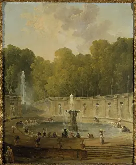 Couture: Washerwomen in a park