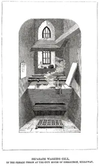 Correction: Washing cell at Holloway Prison