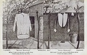 Strife: Washing day - Before and After marriage !