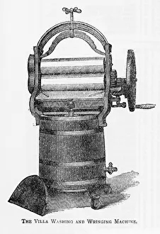 Wringing: WASHING MACHINES 1888