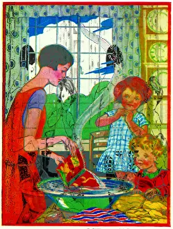 Deans: Washing a rag book