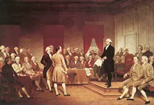 Brutus: Washington Addressing the Constitutional Convention
