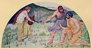 Prometheus: Washington DC, USA - Library of Congress Mural - Prometheus