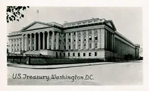 Small Format: Washington DC, USA - US Treasury