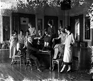 Debutantes: Washington Debutantes Rehearsing