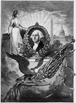 Cronau: Washington, George, 22.2.1732 - 14.12.1799, American