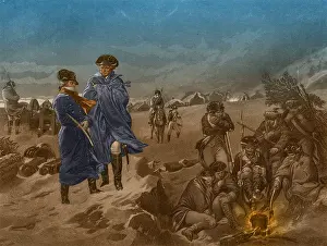 1778: Washington and Lafayette at Valley Forge