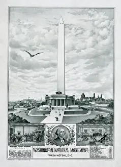 C1885: Washington National Mounment, Washington, D.C