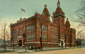 Indi: Washington School. Fort Wayne