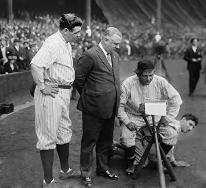 George Herman Babe: Washington Senators Pitcher Nick Altrock at they