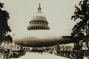 Aerostats: Washington / USA: An airship of the US Army