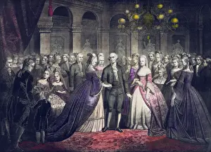 Washingtons: Washington's reception at the White House 1776