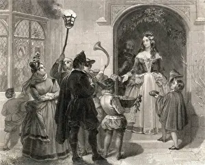 Distinctions: Wassail bowl and lady of the manor