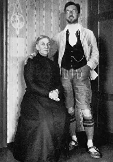 Kandinsky: Wassily Kandinsky with his Mother