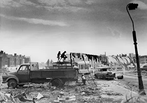 Wasteland: Waste ground with abandoned vehicles
