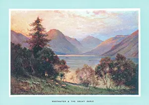 Breanski: Wastwater and the Great Gable