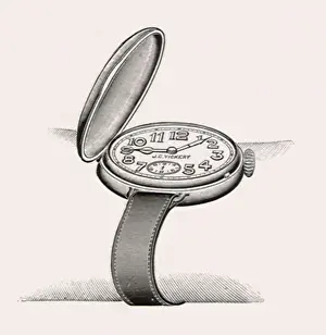 Wrist: Watch with A Cover