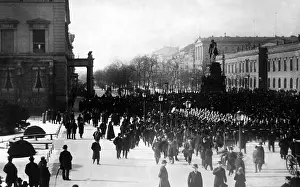 Honorary: Watch parade in Berlin, 1888