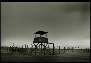 Morbid: Watch tower Auschwitz-Birkenau