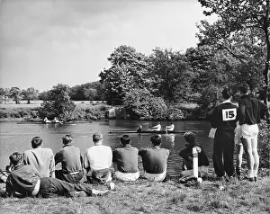Watersport: Watching the Chester Regatta - May 1961