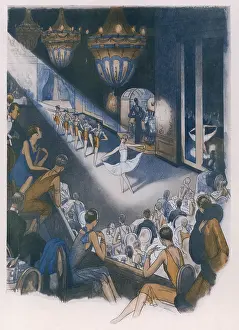 Interlude: Watching a Dance Interlude from the Balcony of the Ballroom