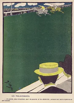 Racegoers: WATCHING THE FINISH
