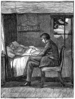 Cornhill: Will watching and listening at his friend's deathbed