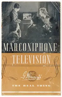 Huddled: WATCHING TV 1930S
