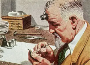 Forehead: Watchmaker at Work