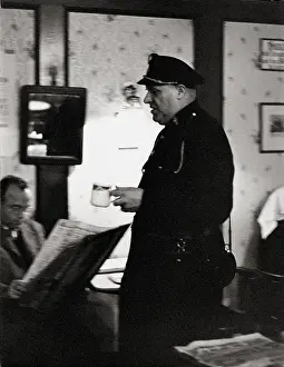 Hawelka: Watchman in Cafe Hawelka