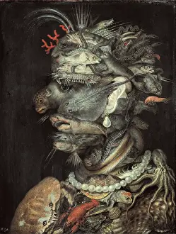 Aqua: Water (Aqua), by Giuseppe Arcimboldo