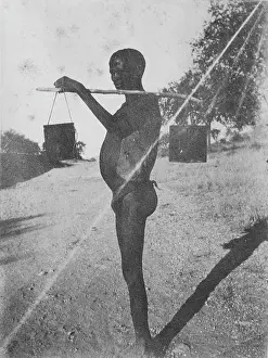 Vedder: Water carrier (man) at Gaub