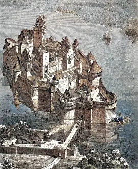 Wasserburg: Water castle in medieval Germany