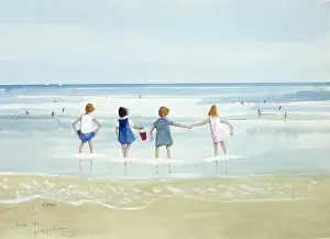 Ledger: Together in the Water children at seaside