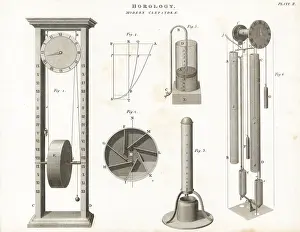 Clepsydra: Water clocks or clepsydrae, 18th century