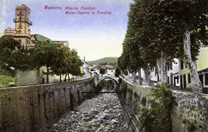 Funchal: Water course in Funchal, Madeira