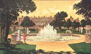 Centrally: Water Fountain