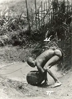Ammonia: In three water holes the cattles of the natives