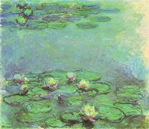 Dappled: Water Lilies, by Monet