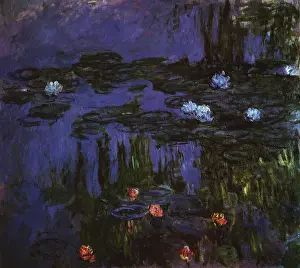 Waterlilies: Water Lilies, by Monet