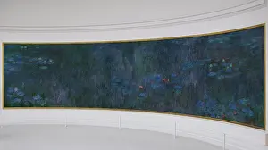 Orangerie: The Water Lilies: Trees Reflections by Monet
