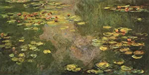 Waterlilies: Water Lily Pond, by Monet