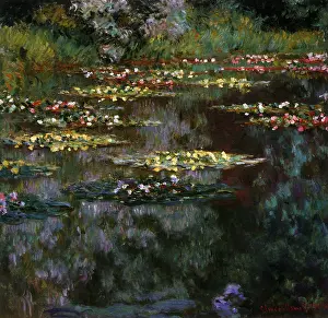 Gently: Water Lily Pond, by Monet