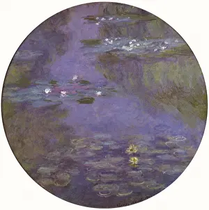 Roundel: Water Lily Roundel, by Monet