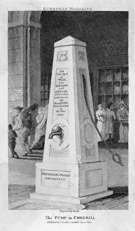 Cornhill: WATER PUMP/CORNHILL 1800