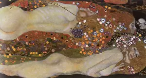 Snakes: Water Snakes II, by Klimt