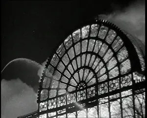 Sprayed: Water Being Sprayed on the Crystal Palace Fire