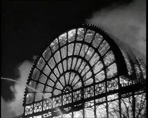 Sprayed: Water Being Sprayed on the Crystal Palace Fire